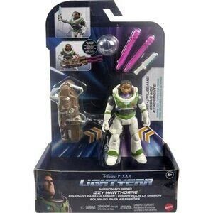 Brand New Disney and Pixar Lightyear Mission Equipped Izzy Hawthorne Figure.